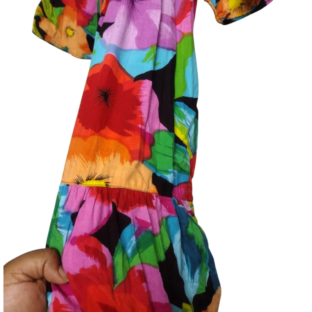 Komar Vintage Floral House Dress/Nightgown